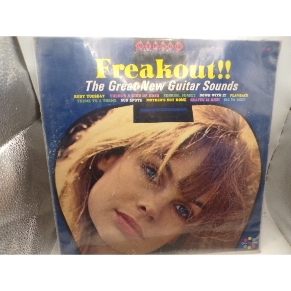 Freakout!! The Great New Guitar Sound Vinyl LP Crown Records CST-551 Stereo 1967